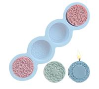 For Round Sunflower Soap - Round Silicone Soap Mould | Inn Silicone Mould for Handmade Soap Processing, Resin Casting, Creation, Proge