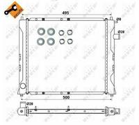 FOR ROVER 25 RF 1.1 1.4 1.6 1.8 99 to 05 Radiator EAP8121 PCC001180 GRD1072