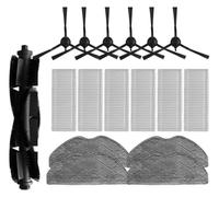 for rowenta X-PLORER 75S RR8567WH RR8587WH side brush mop pad set