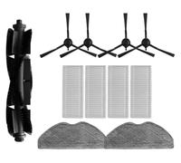 for rowenta X-PLORER 75S RR8567WH RR8587WH side brush mop pad set