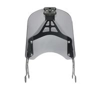 For Royal Enfield GT 650/2018-2023 Motorcycle Windscreen Windshield Protector & GPS Mount Navigation Bracket(STYLE 2 Type 1 Grey)