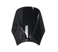 For Royal For Enfield For Bullet For Meteor For Classic 350 500 Motorcycle Windscreen Windshield Universal Windshield Wind Deflector(Black)