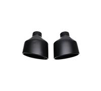 For RS3 For RS4 RS5 A4 A5 A6 1 Pair Stainless Steel 304 Oval Exhaust Tip 63mm Slant Outlet Muffler End Tailpipe(P0DJ3027f-LR)