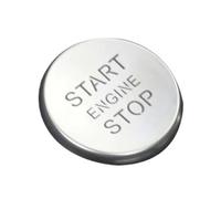 For RS7 2012-2018 Car Switch Button Engine Start Stop Decoration Cover Sticker Trim Central Control Gear Shift Panel Cover Trim(C Model Silver)