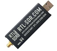 For RTL-SDR Blog RTL SDR V4 R828D RTL2832U 1PPM TCXO SMA RTLSDR Software Defined Radio (Dongle Only)