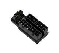 For RTX 4090 4080 Card ATX3.0 4X8Pin 12+4Pin Power Adapter 180 Degree Angled Connector for Power Supply Cable,B