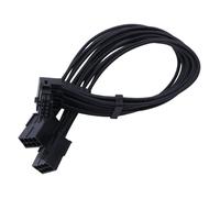 For RTX40 Series Graphics Card 2x 8Pin Female To 12VHPWR PCIE 5.0 16Pin ATX3.0 600W Power Supply Cord 30CM Solid Pin Socket