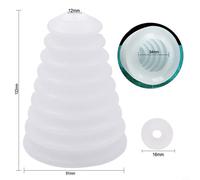 for Rubber for Drill Dust Cover Electric Attachment Hammer Drill and for Dustproof Gadget for Mount Wall Drilling Dust Engineering Installation Simple Collector for Plus (D)