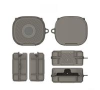 for rugged Bumper Case for Beats Powerbeats Fit 7x6cm for rugged(Gray) | Flexible thermoplastic polyurethane, scratch resistant, for slim profile, easy install, full coverage