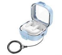 for rugged for armor Case for Buds 4 Pro Drop Protection for(Light blue)