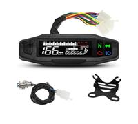For Russian KR200 Universal Motorcycle Meter Tachometer Digital Odometer Electric Carburetor Instrument Dashboard Tachometer Gauge