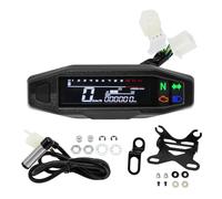 For Russian KR200 Universal RPM Motorcycle Meter Speedometer Digital Odometer Instrument Sensor Set Tachometer