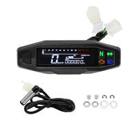 For Russian KR200 Universal RPM Motorcycle Meter Speedometer Digital Odometer Instrument Sensor Set Tachometer