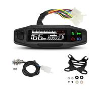 For Russian KR200 Universal RPM Motorcycle Meter Speedometer Digital Odometer Instrument Sensor Set Tachometer