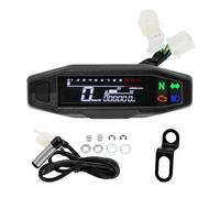 For Russian KR200 Universal RPM Motorcycle Meter Speedometer Digital Odometer Instrument Sensor Set Tachometer