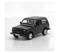 For Russian LADA Prajeda 1 32 Simulation Diecast Alloy Car Model Pull Back Collectible Kids Toy Vehicle Mini Replica Toys(Black)