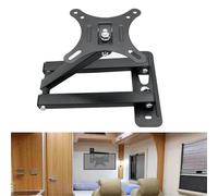 For RV Indoor Folding TV Hanger 14-42 Inch Monitor Stand Car RV Ceiling Lift Adjustable Kitchen Dining Caravan Room TV Holder