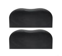 For RV Tire Covers Engineered for Double Axle Trailers 420D Oxford Fabric with Elastic Rear Hem and Adjustable Buckle Strap Security (33-35 inch)