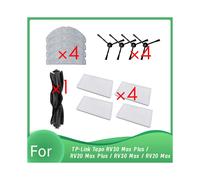 For RV20 Max / Tapo RV30 Max / RV30 Max / RV20 Max Robot Vacuum Main Side Brush Mop Filter
