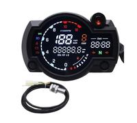 For RX2N Universal Digital Tachometer Motorcycle Dashboard Odometer Meter Instrument Adjustable MAX 299KM/H Dashboard Tachometer Gauge