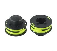 For RYOBI RAC118 RLT3525S Replacement Spool Line Trimmer Strimmer, Black+Yellow Color, Quick Delivery(2pcs)