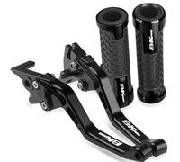 For S B-KING BKING 2008-2012 Motorcycle Accessories Adjustable Brake Clutch Levers Handlebar Grips(BLACK)
