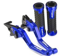For S B-KING BKING 2008-2012 Motorcycle Accessories Adjustable Brake Clutch Levers Handlebar Grips(BLUE)