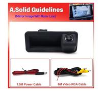 For S For Max S-Max 2006~2010 For C-Max C Max 2003~2018 Rearview Camera For Vehicle Car Trunk Handle Backup Rear View Camera Reversing Camera(A Static Guidlines)