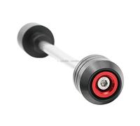 For S┐uzuki GSX-R 1000 2005 2006 GSXR1000 Motorcycle Falling Protection Front/Rear Axle Wheel Fork Sliders Protector Crash Bobbins(Red,Front)