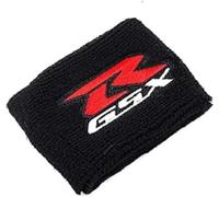 For S-uzuki GSXR 750 600 1000 GSX-R Motorcycle Front Brake Fluid Cap Master Cylinder Reservoir Cover & 3D Embroidered Sock Cover