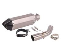 For S&uzuki SV650 SV650X SV650S 2016-2021 Motorcycle Exhaust Muffler DB Killer Middle Link Escape Slip-On Pipe Motorcycle Exhaust Pipe(13)