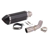 For S&uzuki SV650 SV650X SV650S 2016-2021 Motorcycle Exhaust Muffler DB Killer Middle Link Escape Slip-On Pipe Diameter Slip Exhaust Pipe(7)