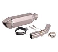 For S&uzuki SV650 SV650X SV650S 2016-2021 Motorcycle Exhaust Muffler DB Killer Middle Link Escape Slip-On Pipe Diameter Slip Exhaust Pipe(10)