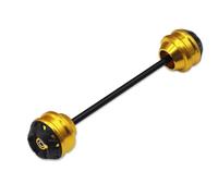 For S1000R 2013 2014 2015 2016 2017 2018 2019 2020 2021 2022 2023 2024 Motorcycle Front Rear Fork Slider Axle Crash Wheel Falling Protector Cap Axle Sliders(Yellow,Front)