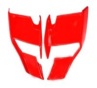 For S1000R M1000R S1000 R M1000 R 2021-2023 Black Windshield Wing Fairing Front Aerodynamic Spoiler Side Panel Cover Fairing(Red)