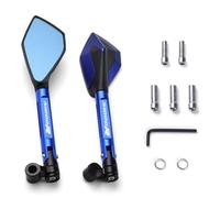 For S1000R S1000 R S 1000 R 2017-2019 Motorcycle Metallic Rear View Rearviw Mirrors Side Mirror Compatible Parts(Blue)