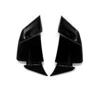For S1000RR 2019 2020 2021 2022 Motorcycle Front Aerodynamic Winglets Windshield Fairing Fixed Wing(BRIGHT BLACK)