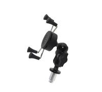 For S1000RR HP4 12-15 Motorcycle Phone Holder Fork Stem Mount Navigation Bracket With USB Charger Cellphone Stand(Black Without USB Charger)