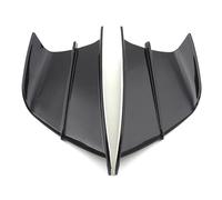 For S1000RR Motorcycle Side Fairing Aerodynamic Winglets Dynamic Wing(Black)