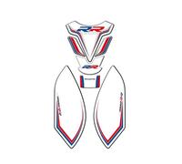 For S1000RR S 1000 RR 2009-2014 Motorcycle 3D Gel Protective Pads Fuel Tank Stickers Front Decals Fairing Sticker(BLUE B)