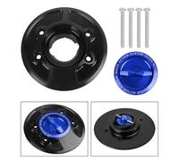 For S1000RR S1000R HP4 K1600GT K1600GTL R1200GS ADV R 1200 R CLASSIC HP2 Keyless Quick Release Tank Fuel Caps Gas Cover(Blue)