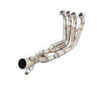 For S1000XR 2020-2023 Motorcycle Exhaust Systems Slip On Modify Header Front Link Pipe Escape Connection Muffler WEFOLCC