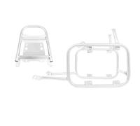 For S1000XR S 1000 XR 2015-2019 Motorcycle Rear Luggage Rack Stainless Steel Trunk Panniers Saddlebag Side Bag Bracket Motorcycle Luggage Rack(Silver 1 Set)
