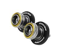 For S1000XR S1000 XR S 1000 1000XR 2015-2021 2022 2023 2024 2025 CNC M8 Swingarm Spools Slider Stand Screws Tire Valve Caps Swing Arm Spools Sliders Stand