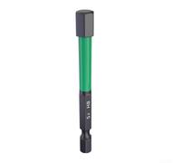 for s2 Steel Hex Screwdriver Bits, Magnetic, 65mm Length for(8mm) | For Heavy Drilling, for s2 Steel Construction, for ideal for Pros, Magnetic Tip, 65mm Length