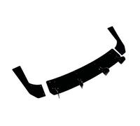 For S3 For 8V For Sportback 2017-2020 Car Rear Bumper Diffuser Spoiler Splitter Glossy Black Rear Canard Bracket Guard
