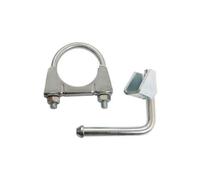 For S40 II, V50, C30, Front Of Axle Hanger Exhaust Repair Clamp (48mm)