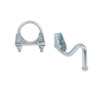 For S40 II, V50, C30, Tailpipe Hanger Exhaust Repair Clamp (48mm)