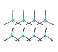 for S5 Plus Compatible Side Brushes Replacement Parts for Cecotec for Conga 2299 Ultra Home Robot Vacuum Cleaner Nylon Bristle Corner Edge Cleaning Accessories Black Blue 8 Pack
