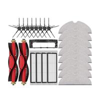 For S5 S50 S51 S55 S6 S60 S6 Pure Vacuum Cleaner Accessories HEPA Filter Mop Cloth Side Main Brush Spare Parts (Color : 23pcs-01)